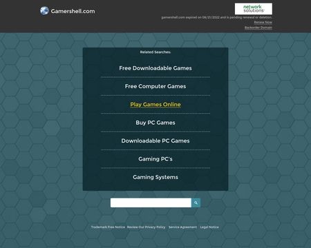 website thubmnail of GamersHell