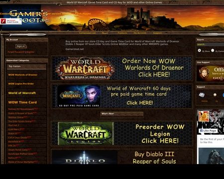 website thubmnail of Gamersloot.net