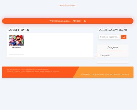 website thubmnail of GameTimeOne