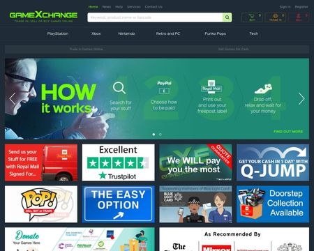 website thubmnail of GameXchange