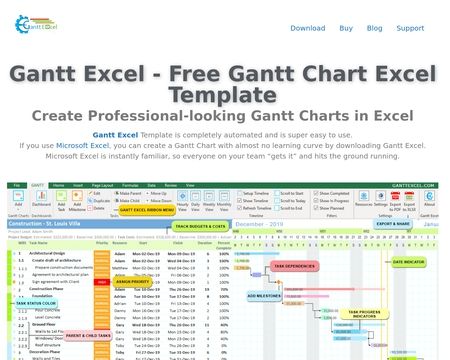 Gantt Excel