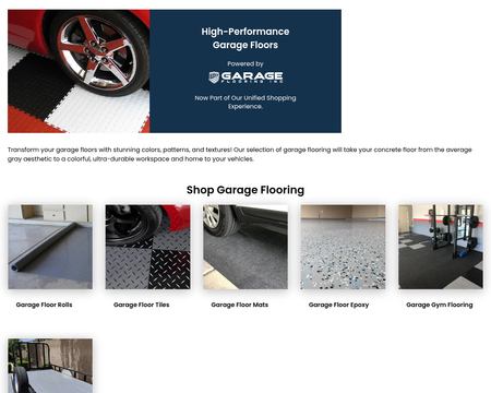 website thubmnail of Garage Flooring Inc