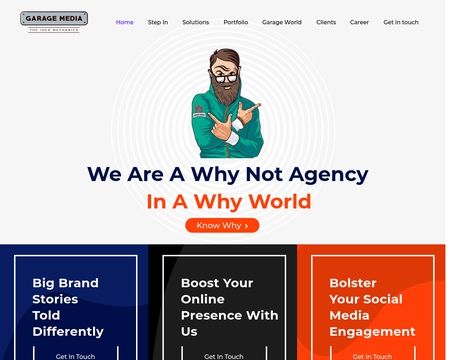 website thubmnail of Garagemedia.net
