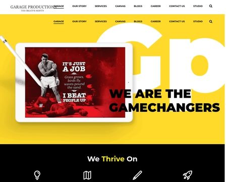 website thubmnail of Garageproductions In