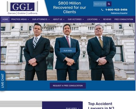 website thubmnail of Garces & Grabler PC