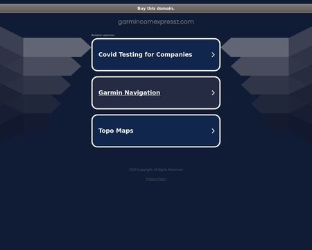 website thubmnail of Garmincomexpressz