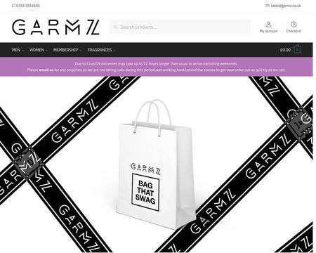 website thubmnail of Garmz