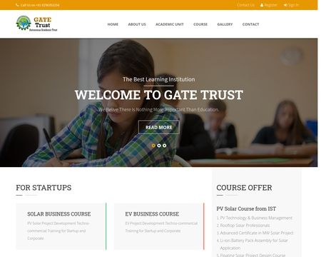 website thubmnail of Gatetrust.org