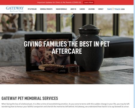 website thubmnail of Gatewaypetmemorial