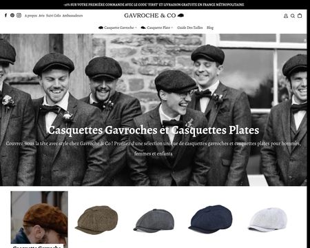 website thubmnail of Gavroche & Co