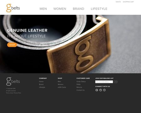 website thubmnail of Gbelts