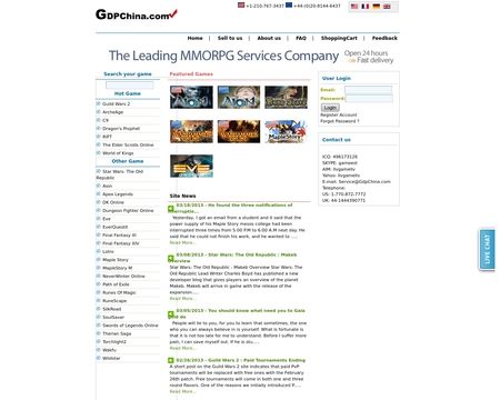 website thubmnail of GDPChina.com