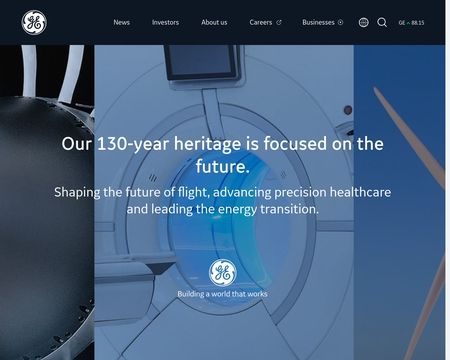website thubmnail of General Electric