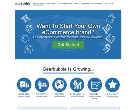 website thubmnail of GearBubble