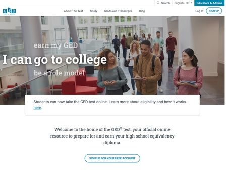 website thubmnail of Get Your GED