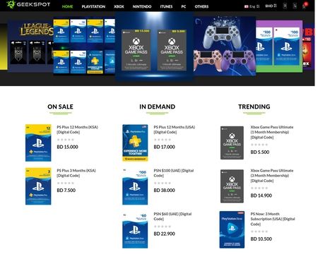 website thubmnail of Geekspot.co