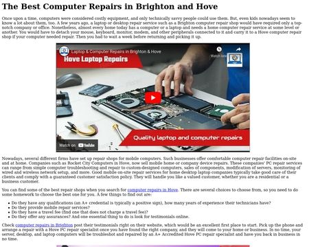 website thubmnail of Geek Web Services UK