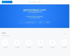 Thumbnail of Geminideal.com