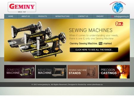 website thubmnail of Geminy
