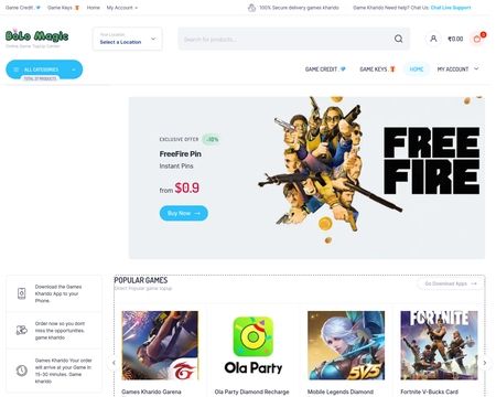 website thubmnail of Gemstopup.in