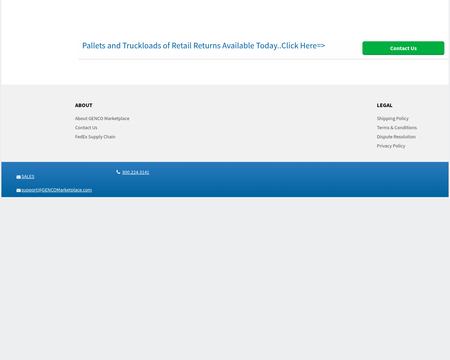 website thubmnail of GENCO Marketplace