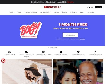 website thubmnail of Genmobile