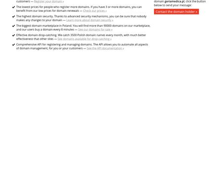 website thubmnail of Geria Medica