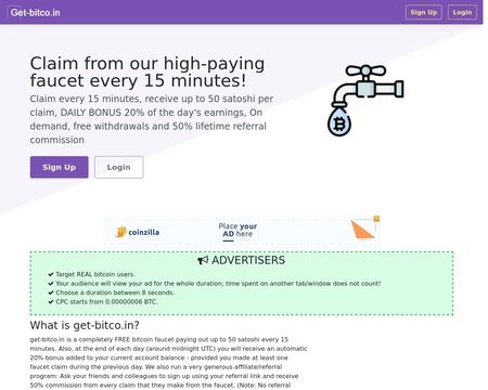 website thubmnail of Get-bitco.in