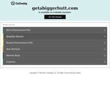 Thumbnail of GetABiggerButt.com