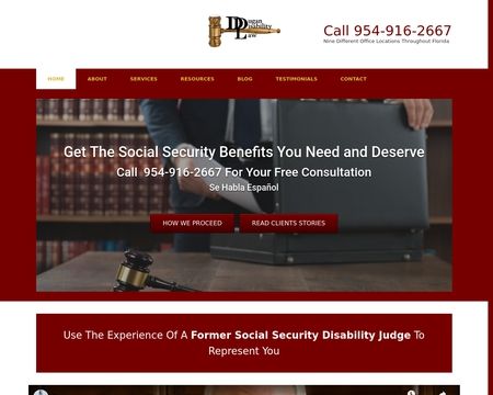 website thubmnail of Dugan Disability Law