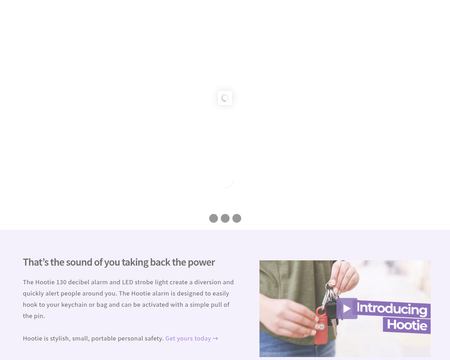 website thubmnail of Hootie