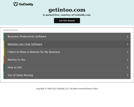 website thubmnail of Get In Too