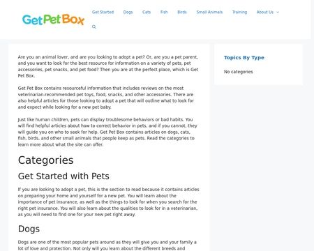 website thubmnail of PetBox