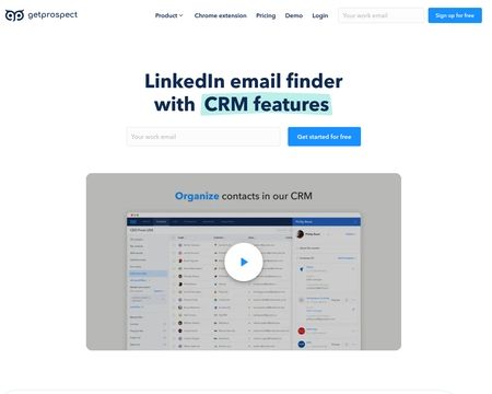 website thubmnail of GetProspect