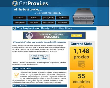 website thubmnail of GetProxi.es