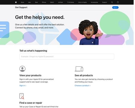 Apple - Support and Service Options