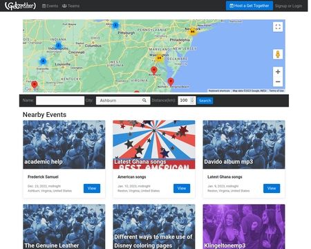 website thubmnail of Gettogether.community