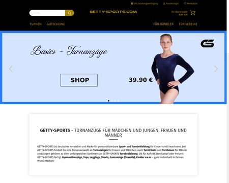 website thubmnail of Getty-sports