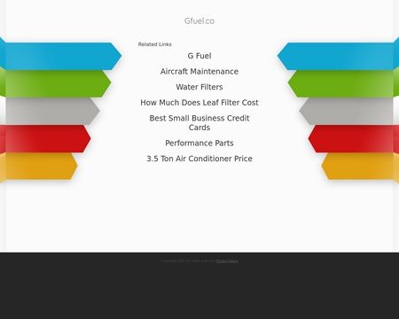 website thubmnail of Gfuel.co