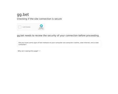 website thubmnail of Gg.bet