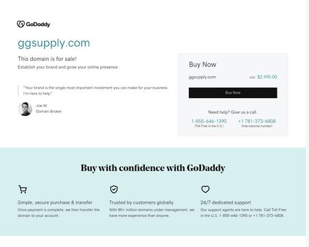 website thubmnail of Ggsupply
