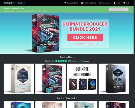 website thubmnail of Ghosthack.de