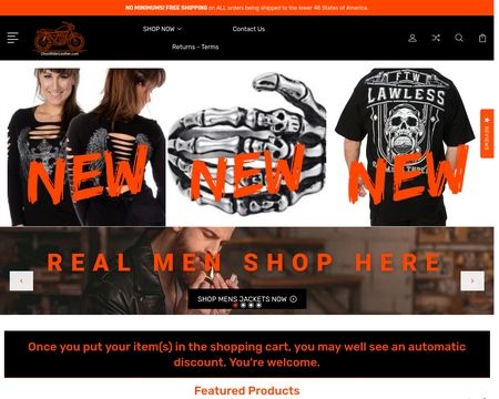 website thubmnail of Ghost Rider Leather