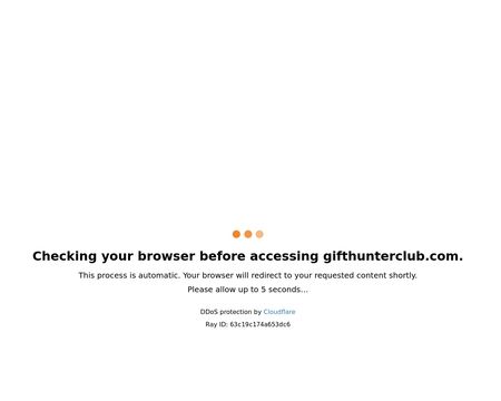website thubmnail of Gifthunterclub