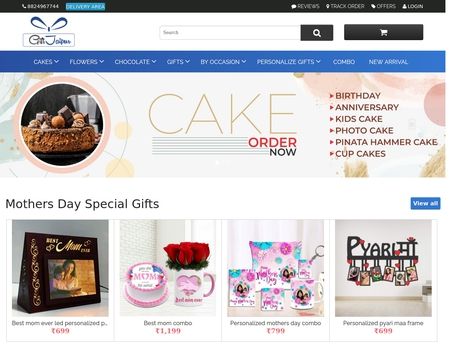 website thubmnail of GiftJaipur