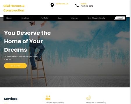 website thubmnail of Gigihomesllc