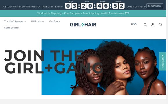 Thumbnail of Girl + Hair