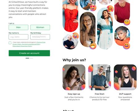 website thubmnail of Girlswithlove