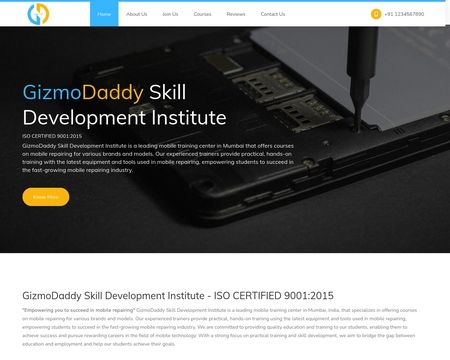 website thubmnail of Gizmodaddy.in