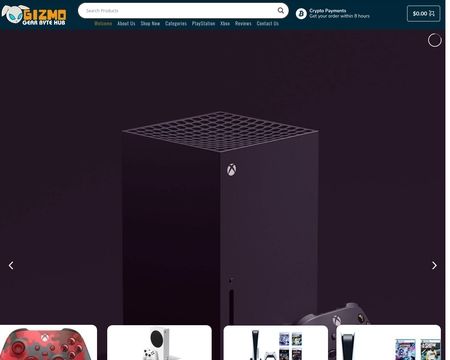 website thubmnail of Gizmohop